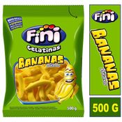 Balas Fini Bananas Plátanos Gelatinas Pacotão de 500g