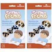 2 TERMO FRIENDS - ADESIVO MEDIDOR DE TEMPERATURA - BABYDEAS