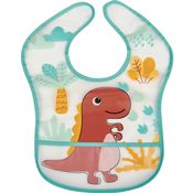 Babador - Buba - Dinossauro - Com Pega Migalhas - Colorido