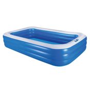 Piscina Inflável 1.260 Litros Retangular Pvc 262 X 175 Cm Vg+