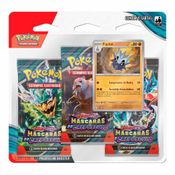 Jogo de Cartas - Pokémon Blister Triplo - Máscaras do Crepúsculo - Pupitar - Copag