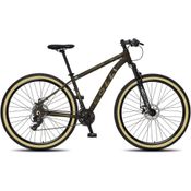 Bicicleta Aro 29 Colli Bike Equipada 21 Marchas Preto Gold