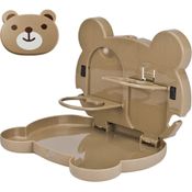 MESA BANDEJA PARA CARRO DOBRAVEL PORTA COPOS LATA ORGANIZADOR LANCHES UBER TAXI INFANTIL ADULTO