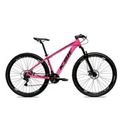 Bicicleta Aro 29 Ksw 24V Trava E K7 15" Rosa/Preto