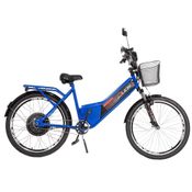 Bicicleta Elétrica - Confort - 800w Lithium - Azul - Duos Bikes