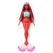 Barbie Fantasia Sereia com Cabelo Rosa - Mattel