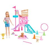 Barbie Stacie ao Resgate Treinadora Cachorrinhos - Mattel