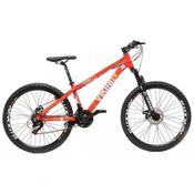 Bicicleta Viking Aro 26 Câmbios Importados 21v Aero Vermelho