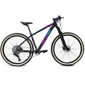 Bicicleta Aro 29 Ksw Xlt 12v Garfo Com Trava 11-50 Preto-pink-azul 15