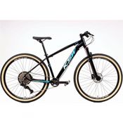 Bicicleta Aro 29 Ksw Xlt 12v Garfo Com Trava 11-50 Preto-azul 19