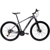 Bicicleta Aro 29 Ksw Xlt 24v Freio A Disco Suspensão Mountain Bike Alumínio Grafite 21