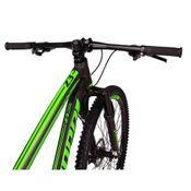 Bicicleta 29 Dropp Z3 Câmbios Shimano 21V Preto+Verde