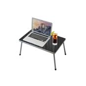 SUPORTE NOTEBOOK DOBRAVEL MULTIUSO MESA PORTATIL CAMA SOFA HOME OFFICE PRETA