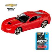 2024 1/64 2017 Chevrolet Corvette Stingray C7 Coupe Vermelho