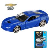 2024 1/64 2017 Chevrolet Corvette Stingray C7 Coupe Azul