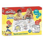 Play Doh Tapete de Colorir Com Giz de Cera - Fun Divirta-se