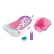 Fisher Price Baby Banheira Deluxe 4 em 1 Rosa - Mattel