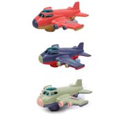 Brinquedo Infantil - Avião Sensor - Bebê Piloto - Modelo Unitário Sortido - Minimi