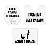 Jogo Tapete Banheiro - Acerte o Buraco