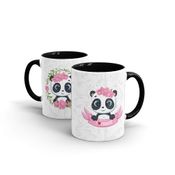 Caneca Cerâmica - Eu amo Pandas