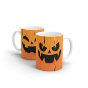 Caneca Personalizada Cerâmica HALLOWEEN ABÓBORA