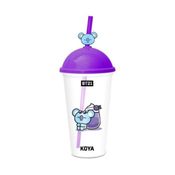 Copo Canudo Bt21 Bts Bangtan Army Kpop Oficial Muda Cor - Koya