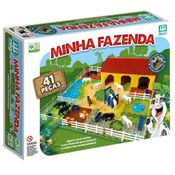 Brinquedo Minha Fazenda 41 Peças - Nig Brinquedos