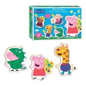 Jogo Infantil Primeiro Quebra Cabeça Peppa Pig Nig Brinquedo