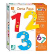 Jogo Infantil Educativo Conta Patos Madeira Nig Brinquedos