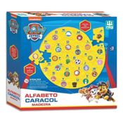 Alfabeto Caracol Madeira Jogo Patrulha Canina Nig Brinquedos