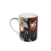 Caneca Reta Herois Avengers Marvel Comics Vingadores Disney