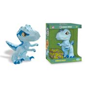 Dinossauro Baby Dinos Jurassic World - Velociraptor Blue 26cm - Pupee