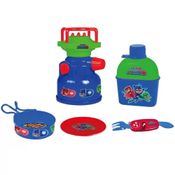 Pj Masks Kit Camping Hora do Lanche - Com Fogareiro e Cantil - Candide