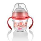 Copo de Transição First Moments + Bico Extra + Alça Removível 150 ml Rosa Fisher Price - BB1056OUT [Reembalado] BB1056OUT