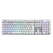 Teclado Gamer Prismatic OEX Branco