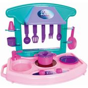 Cozinha Infantil Lisy Com Acessórios 17 Peças - Super Toys