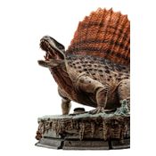 Estátua Dimetrodon Jurassic World Dominion Iron Studios