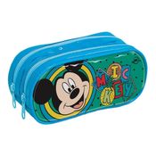 Estojo Escolar Duplo Mickey Mouse Disney Dac Lapis Teen