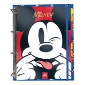 Caderno Fichário Argolado Universitário Mickey Mouse Disney