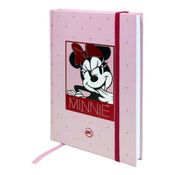 Caderno Anotações Minnie Mouse A5 Elastico Disney Mickey