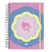 CADERNO SMART COLEGIAL HELLO DAC 4062