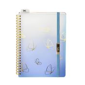 CADERNO ESPIRAL BUTTERFLY PCT 4 4837DAC