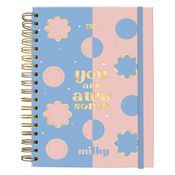 CADERNO SMART COLEGIAL MILKY 5124DAC