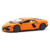 Miniatura Carro Lamborghini Revuelto Street Fire Laranja 1/43 Burago 30464