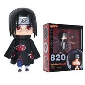 Boneco Nendoroid Itachi Uchiha 820 Naruto Akatsuki Kunai