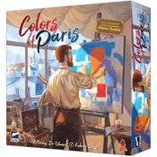 Colors Of Paris Board Game Jogo De Tabuleiro Mesa Party Buró