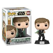 FUNKO POP STAR WARS BOOK OF BOBA FETT LUKE SKYWALKER W/GROGU F-583