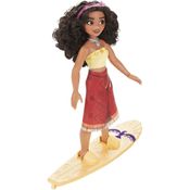 Boneca Princesas Disney - Moana Surfista Com Prancha - 30 cm Hasbro F3390