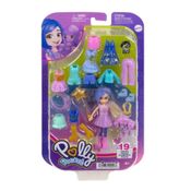 Boneca Polly Pocket - Conjunto de Moda Poddle Glitter 19pcs - Mattel HKV88/HKV93