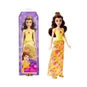 Boneca Disney Princesa Bela Saia Estampada - Mattel HLX29/HLX31